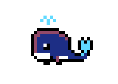 [e3be5b] Pixel Whale