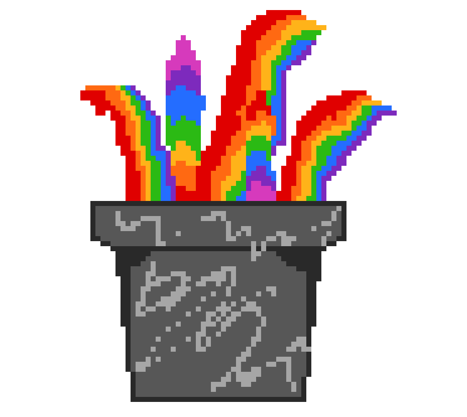 [69ca6e] rainbow plant