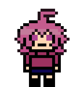 [77c28e] danganronpa pixel sprite