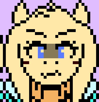 [05b0c1] *She walks up to him, and picks him up* Any last words?