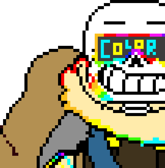 [86ff52] Opens it up - Fresh!Ink sans