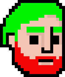 [9664c4] Generic Head with Huge Beard and Flow