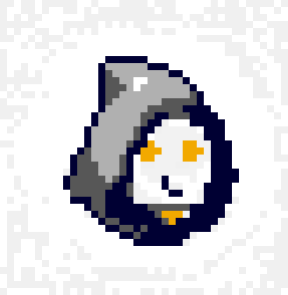 [dfb43a] Reaper Overwatch Pixel Face 
