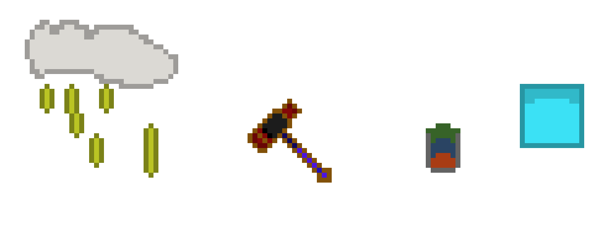 [9664c4] gold storm; outsider's axe; war paint; ice cubed
