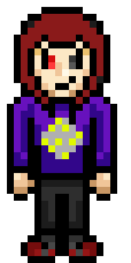 [f943f0] *Warps into sky's house* hey sky what's up? 