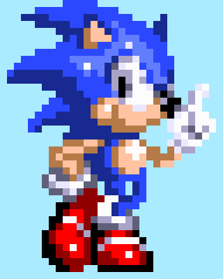 [1cc751] Sonic 3, Sonic Victory Pose Sprite