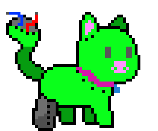 [3a33bd] (Still filled with energy and starts trying to play with Ace)-Speck