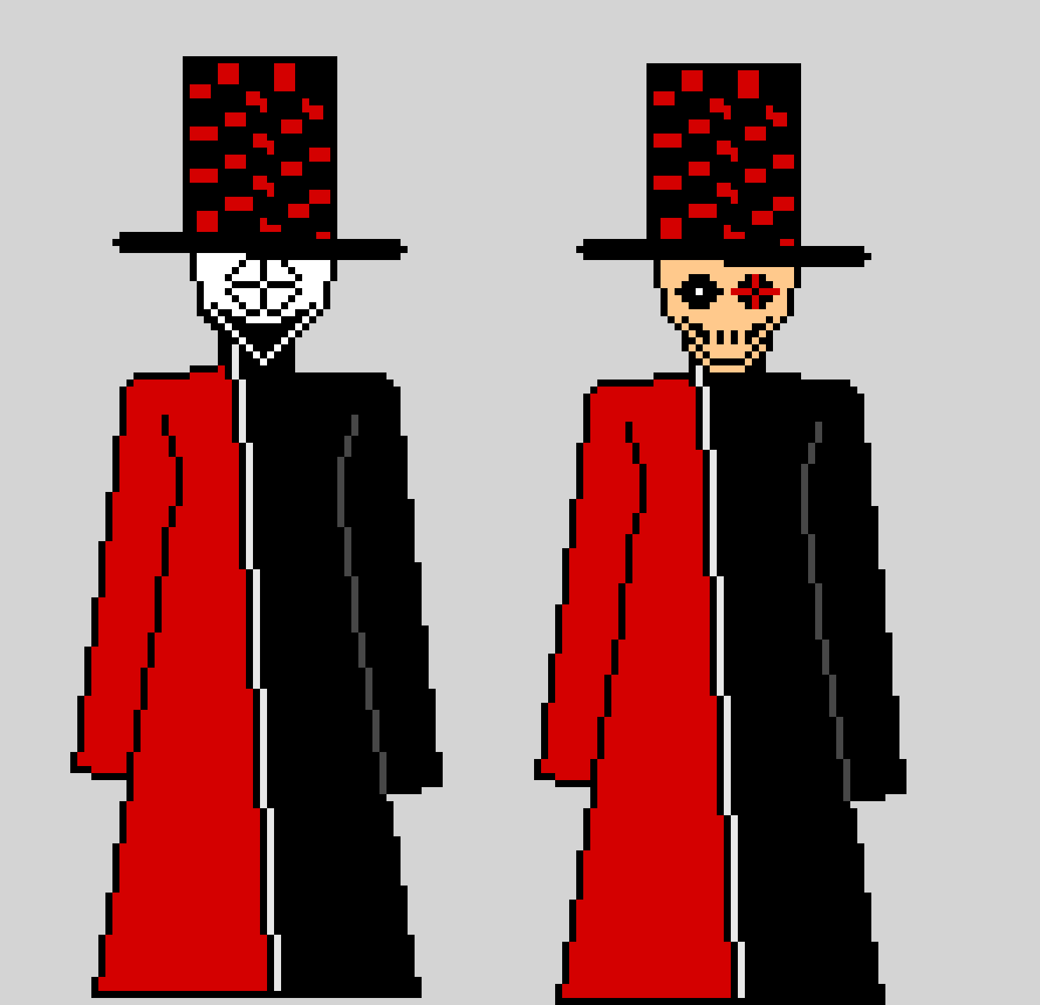 [cda17a] TOMEHAS BEEN RECREATED TO BE EVEN BETTER. (LEFT IS HIM WITH HIS MASK AND RIGHT IS HIM MASKLESS!)