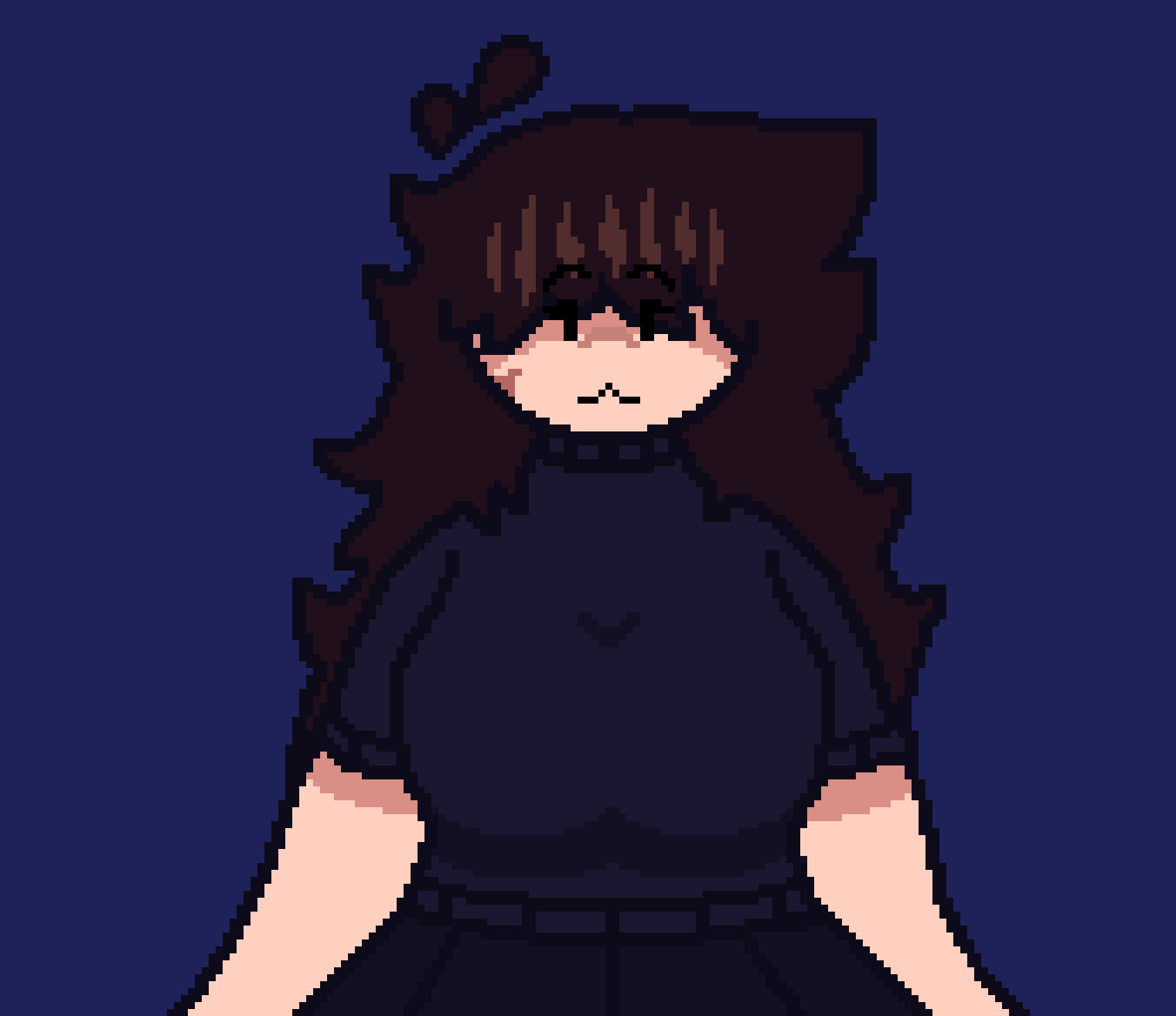 [77b851] -She takes the.. milk- I am just going to dispose of this to just.. switch the topic.. -She turns around.. and then turns back and the milk is gone- There..