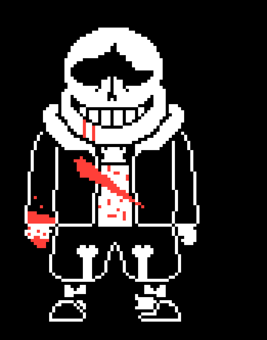 [7b3a5b] Undertale Last Breath Phase 3 Sprite (my version)