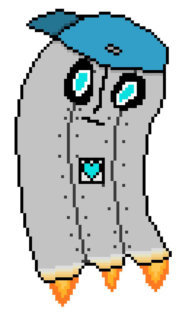 [5accb8] (Hey, random person rating sprites, what's your opinion on my sprite? [I tried to make it as original as possible with the skills I have])-Geekazoid