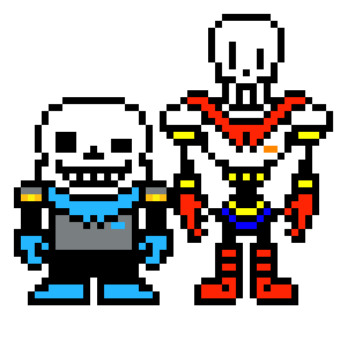 [9664c4] Underswap sans and undertale papyrus