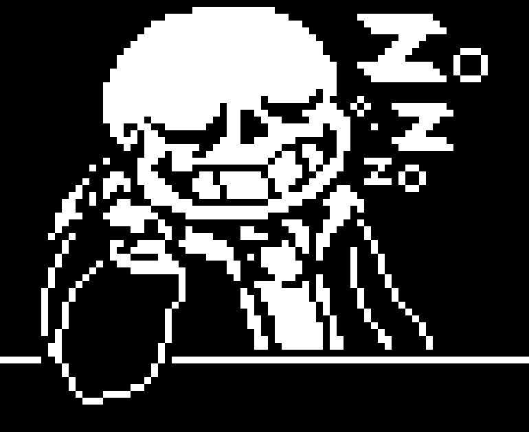 [11a9d7] -falls asleep- -Shop Keeper Sans