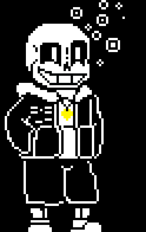 [2b9834] (sees beer on floor)*hic*mineeeee--- sans/shadow