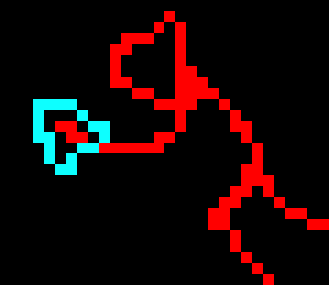 [5e42a4] One Bit+- jumps over wall sheild thingy and shoves a superLifeBoost into jestis throat- DRINK 