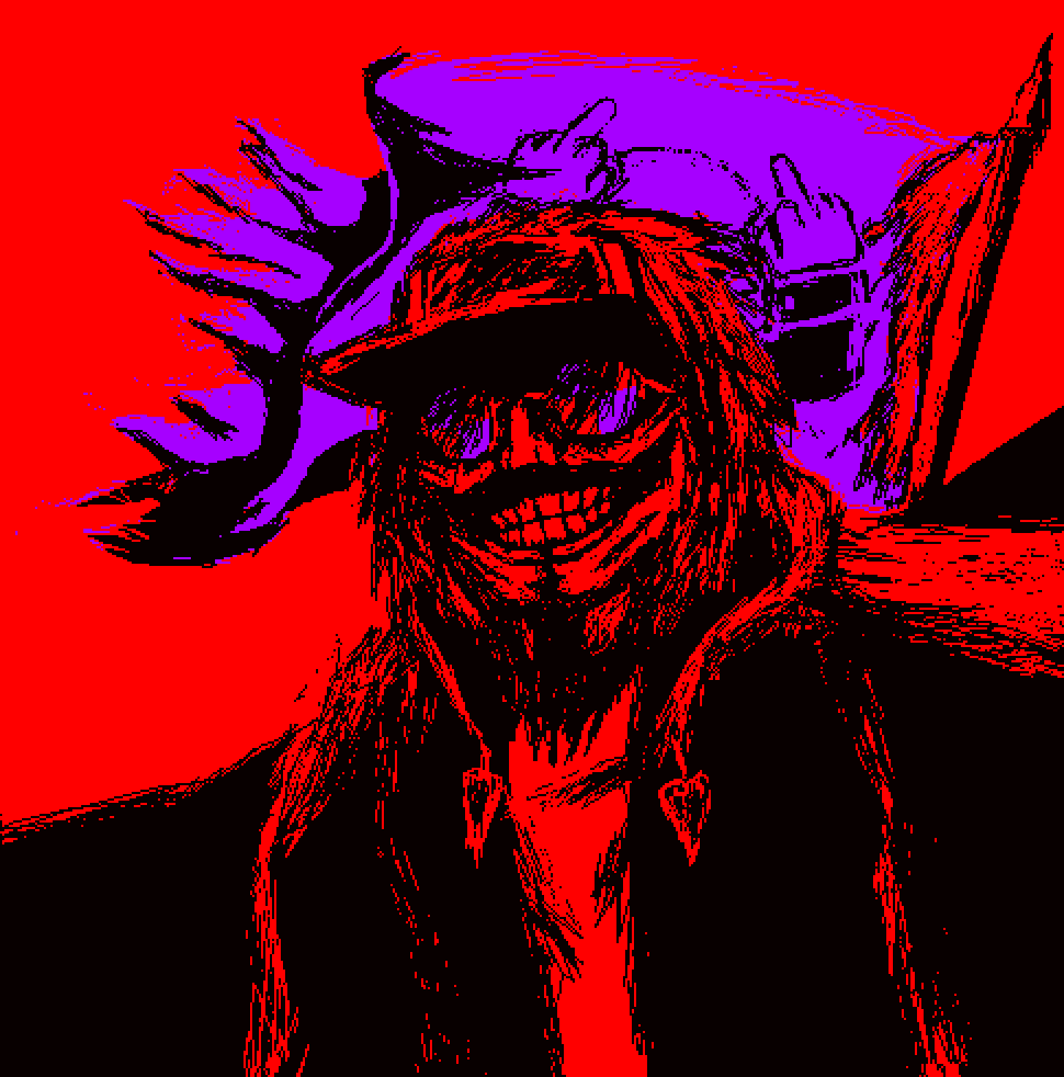 [024523] [Andre] [ all the purple (besides the glasses) is the staplegun flag ]