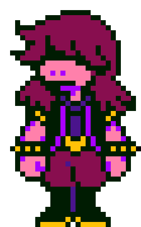 [4076f0] -walks around, wondering where her ax is- -susie (darkworld outfit) (Cleetus