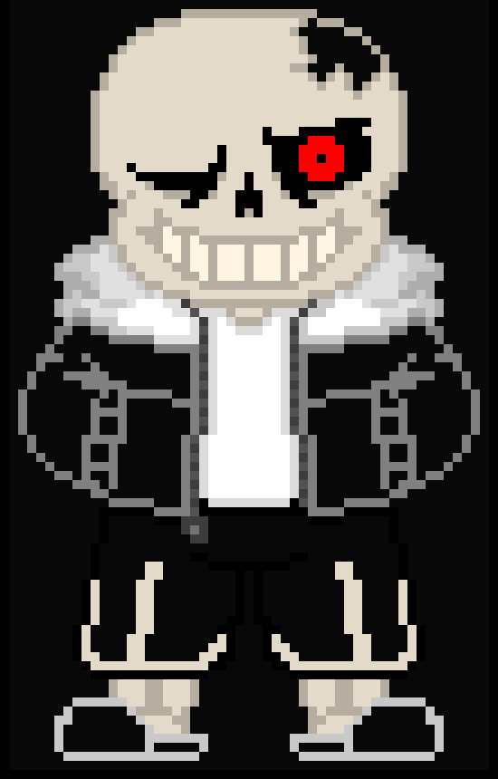 [fc6325] (idk either anyone really) *switch!sans waits there for someone to  cross his path then they will enter a unescapable battle*...