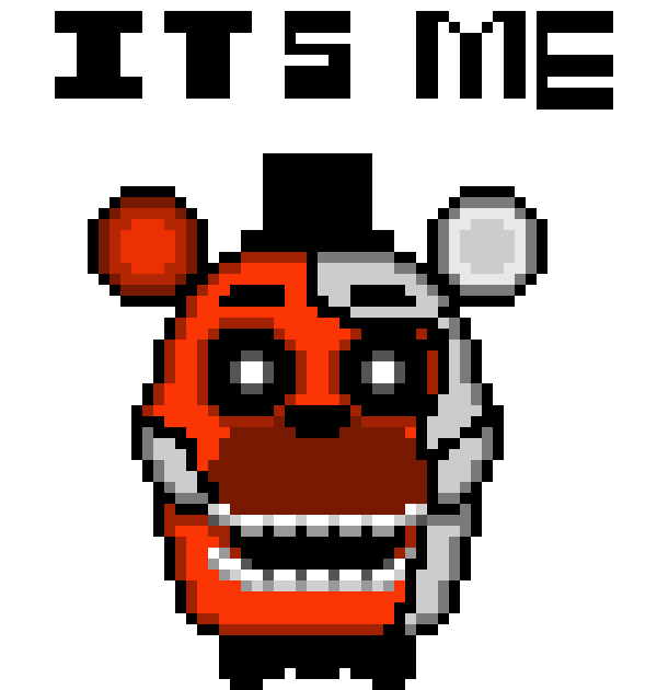 [cd105b] FNaF World Golden Freddy WITHERED