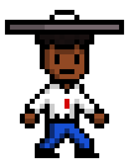 [8e9501] The front door, duh.