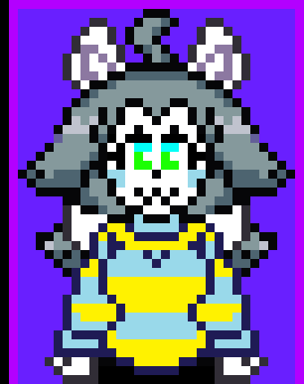 [332fa7] Autumn-I mainly used my Chara sprite as a base the head was a bit of a challenge but ye,thank ye