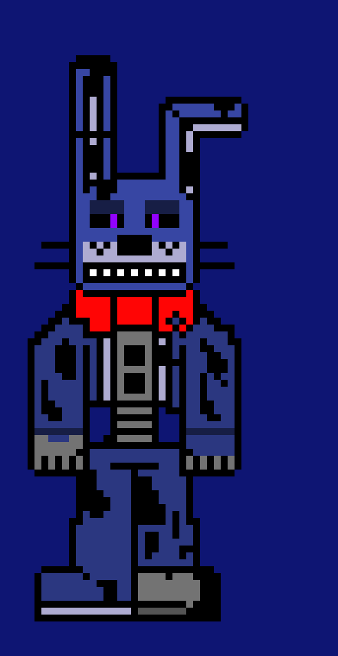 [b9de0d] idk whats happining. - NIGHTMARE bonnie the spooky rabbit