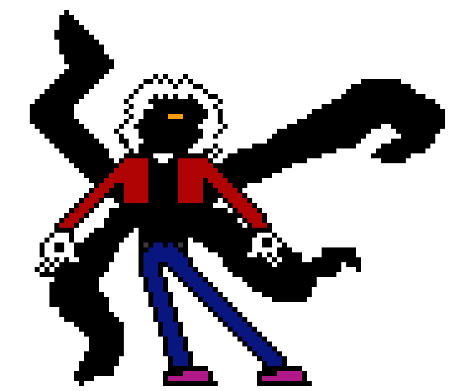 [9664c4] Random Hunter Demon Form Pixel Art