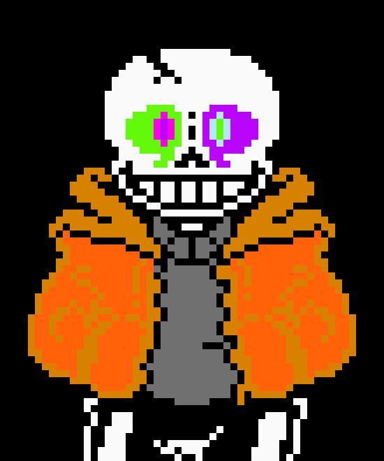 [63ceb7] t do u think u can help me make a papyrus sprite cause i suck at making papyrus and im in school rn