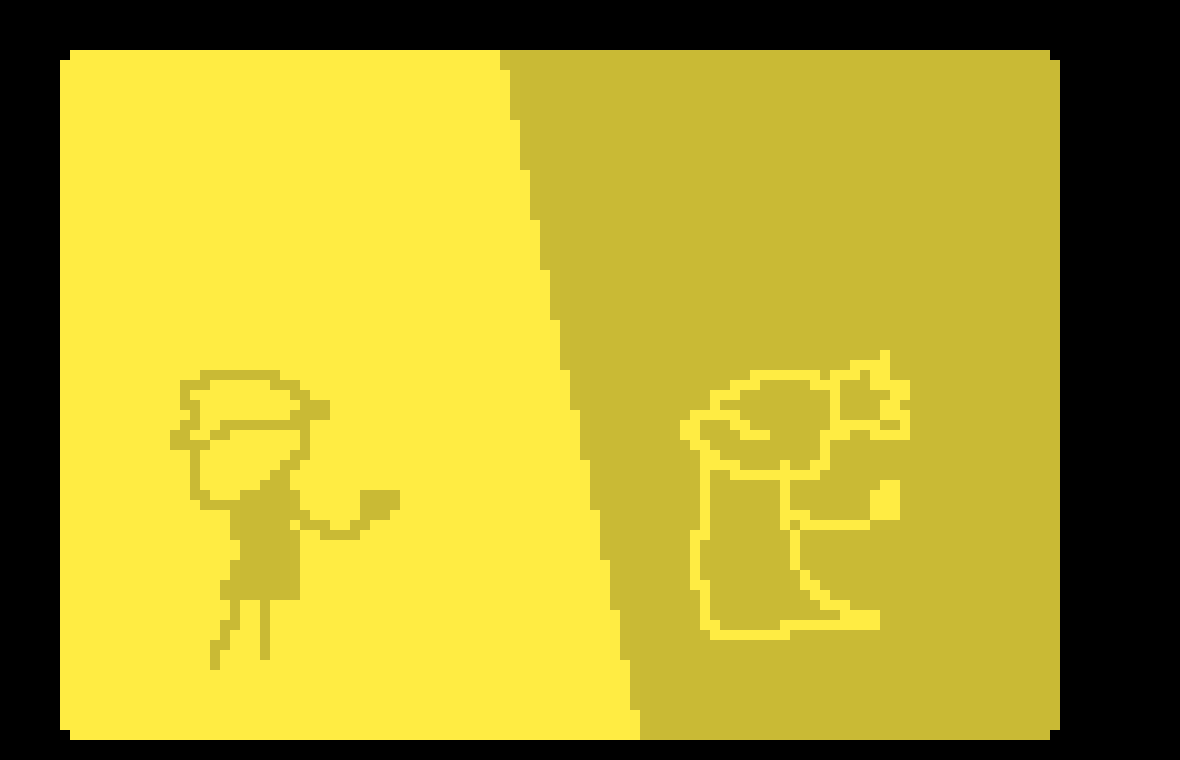 [00fef4] -once there were two kinds of people in PAM, the undertale fans, and the normal people-