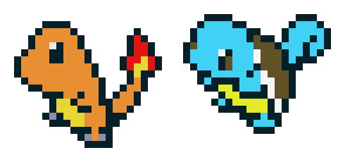 [9664c4] Charmander And Squritle