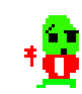 [2b3761] ZombieFell Peashooter  Battle Sprite