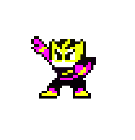 [ebe3fc] Elec Man Pixel art