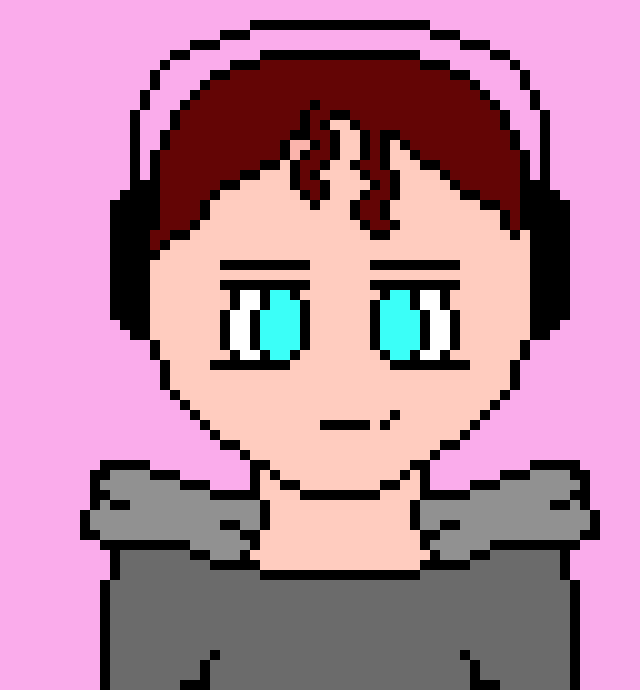 [d8d976] *Walks over and pets him*