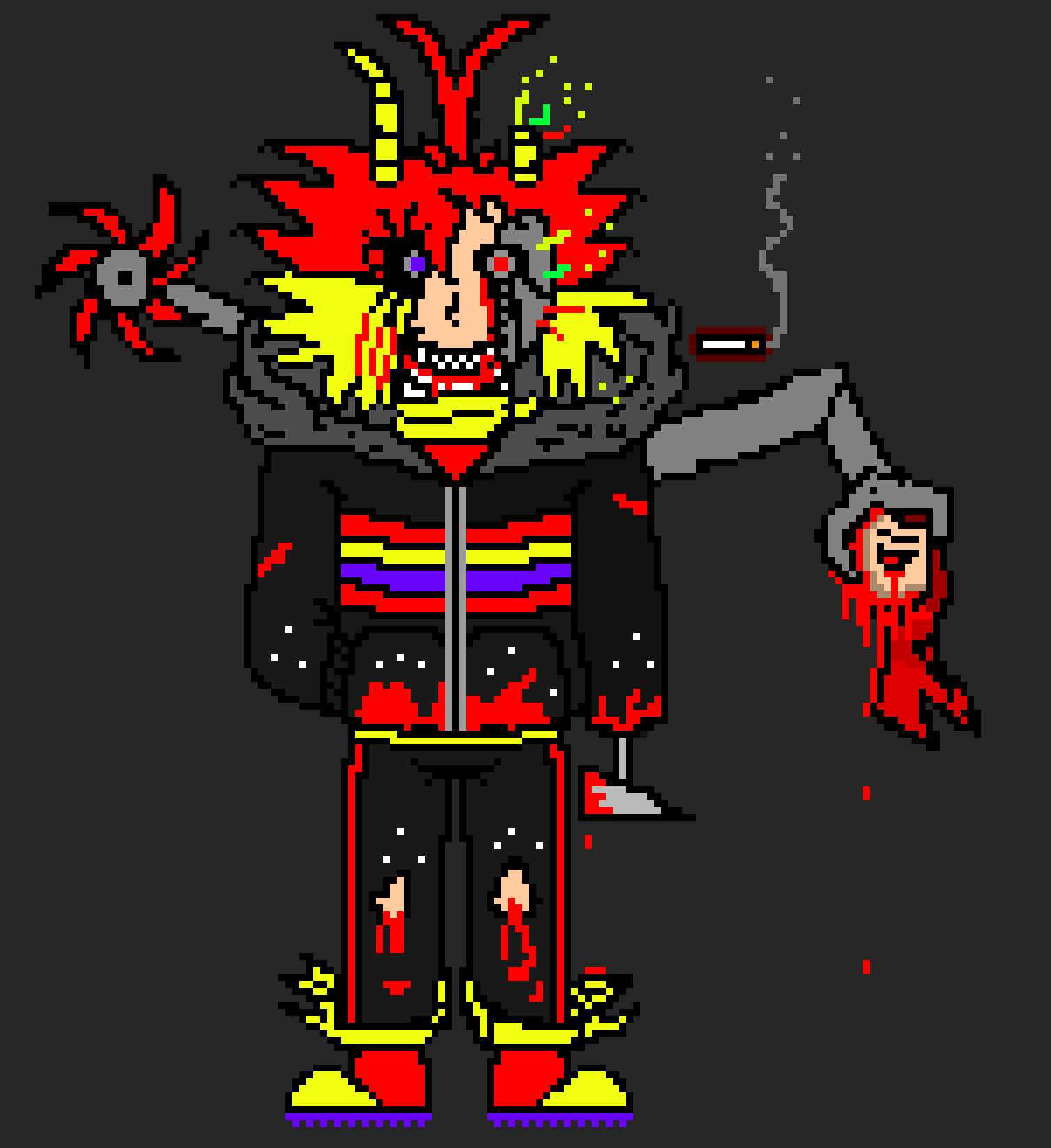 [61273a] Even N.A.M.L.E.S.S. cannot escape my chaos so don't even think about it ....  I .... will enjoy your dead ... for eternity - DST