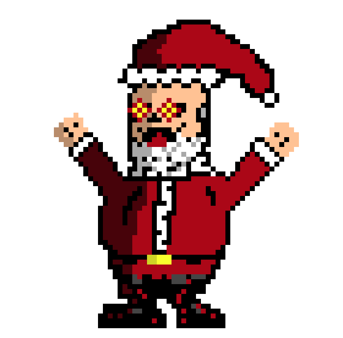 [a228fa] bad santa geraakt