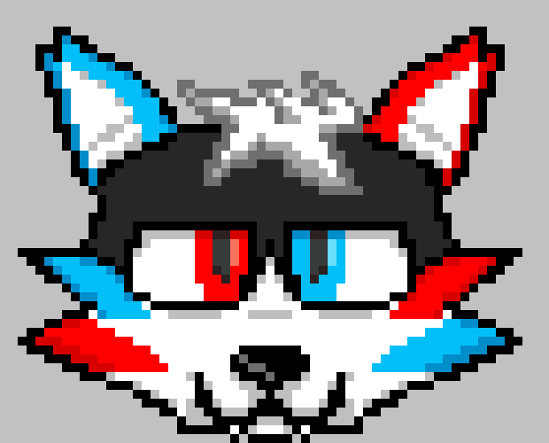 [3a9c37] Red/Blud Wolf OC