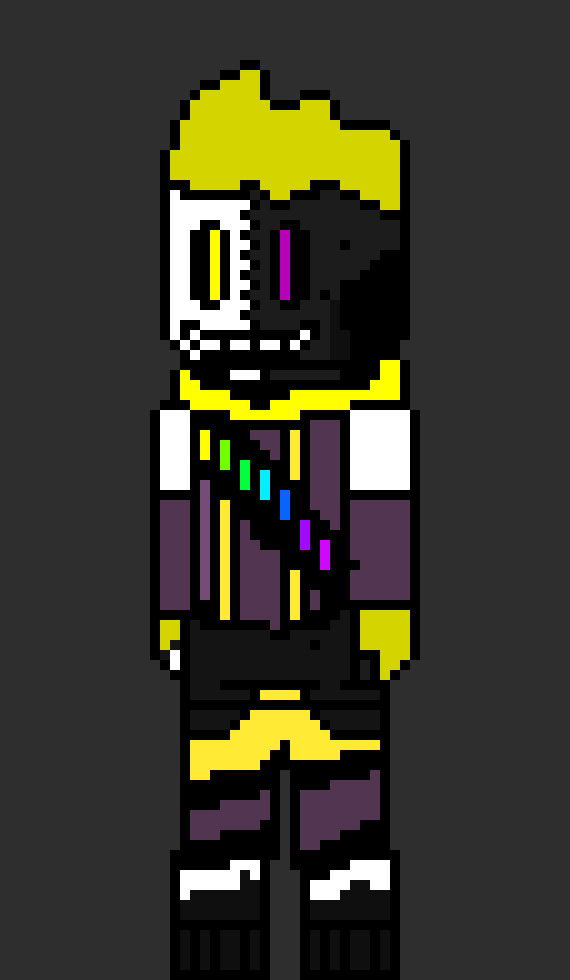 [812b32] *he starts summoning millions of rainbow blasters around the demon* any last words? - Ink Molt!