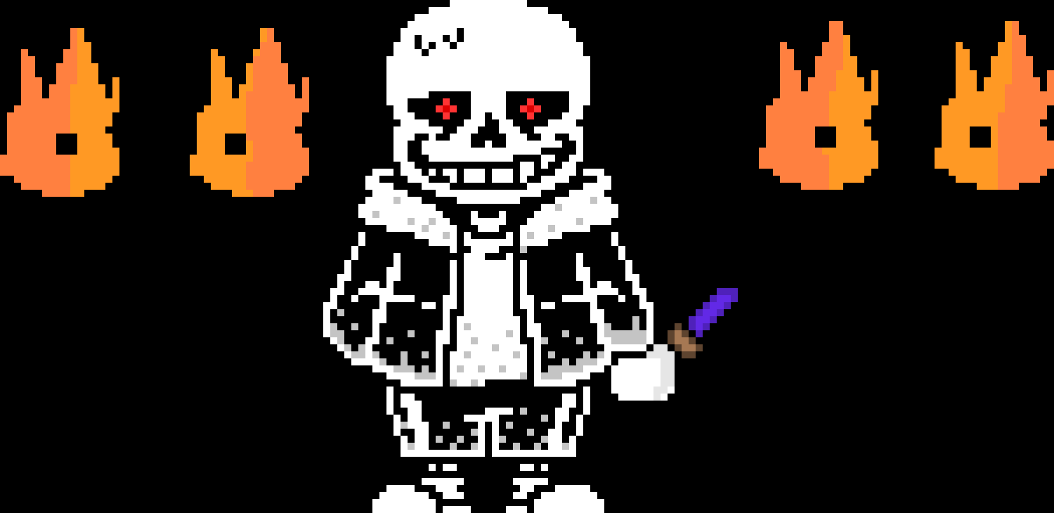 [6bfce9] Weak dust Last Breath Sans Phase 3 Sprite