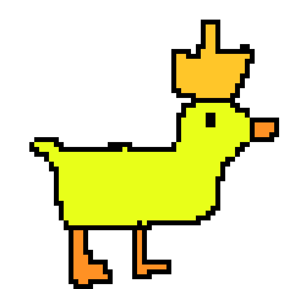[209ee5] Duck with crown