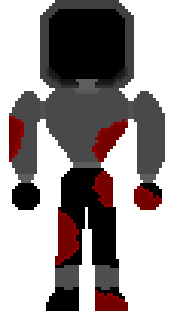 [25d002] *Odst holds his hand up to the Rain, The rain running down it. The Moon shines across the intense Rain, Sparkling slightly.*