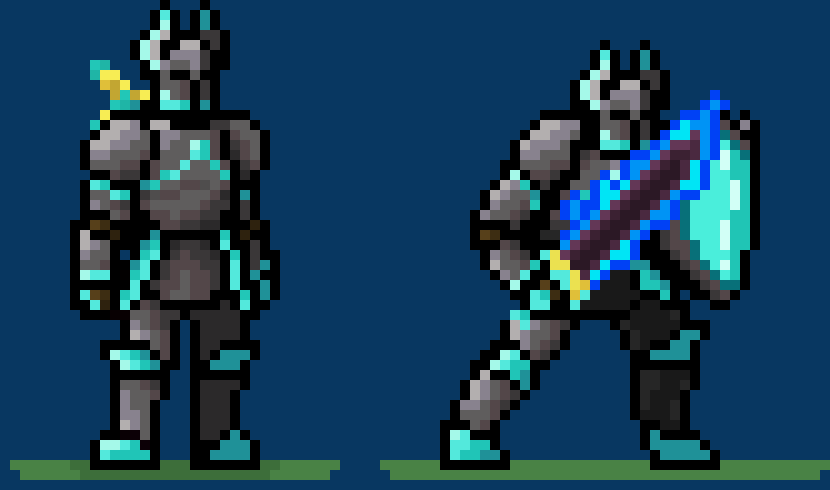 [6bf9ff] No cape yet but I have the main and battle sprite