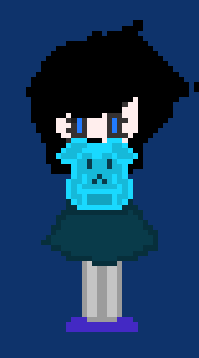 [904ba9] _Walks towards the tree_