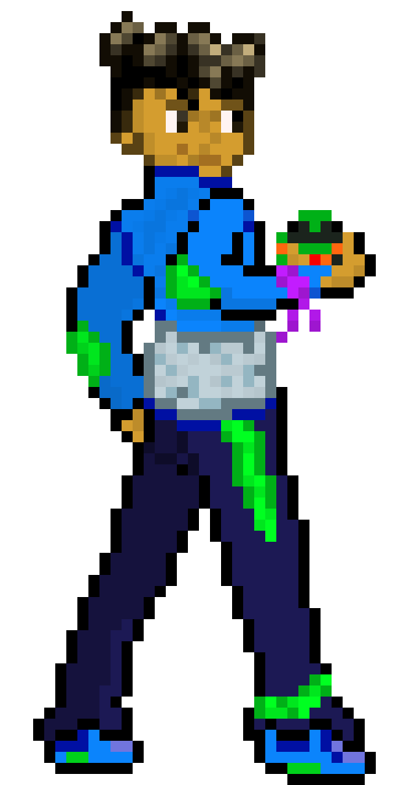 [9664c4] Ace Trainer Keith. (Alternate Coloration + Accessories)