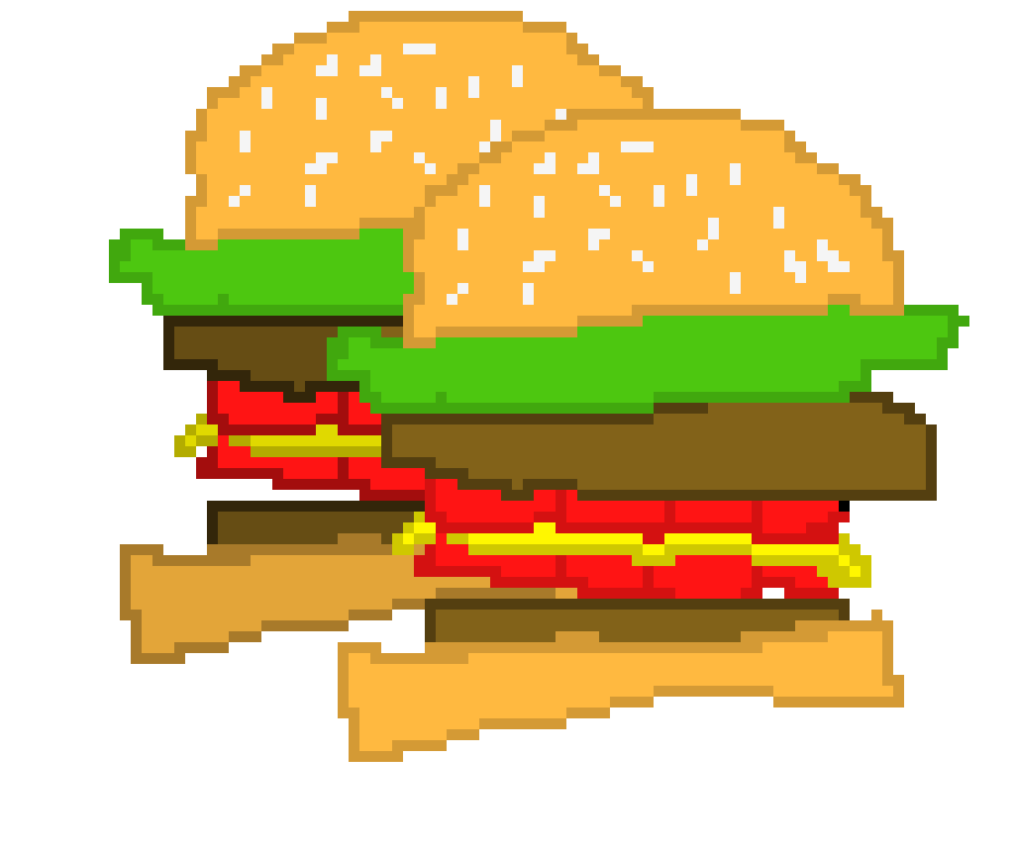 [6cee61] 2 burgers