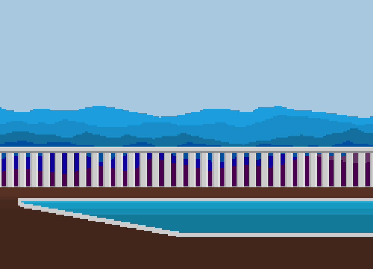 [13fcc6] Cruise Deck With Pool