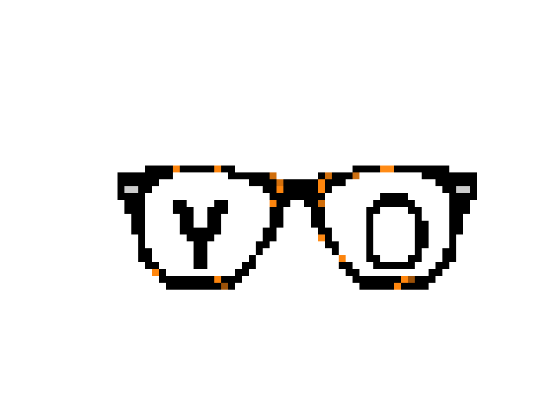 [699abd] pixel glasses