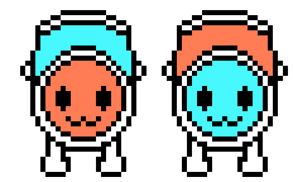 [5b2f3e] FESTIVE DUALITY! -they both send fireworks, drumsticks, and drum bullets at the barrier-