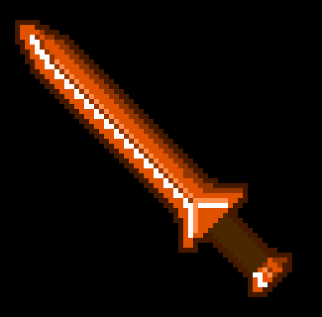 [c7a024] Terraria copper shortsword
