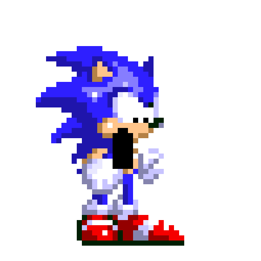 [ab2404] Sonic 3 & Knuckles sprite pixel 1994