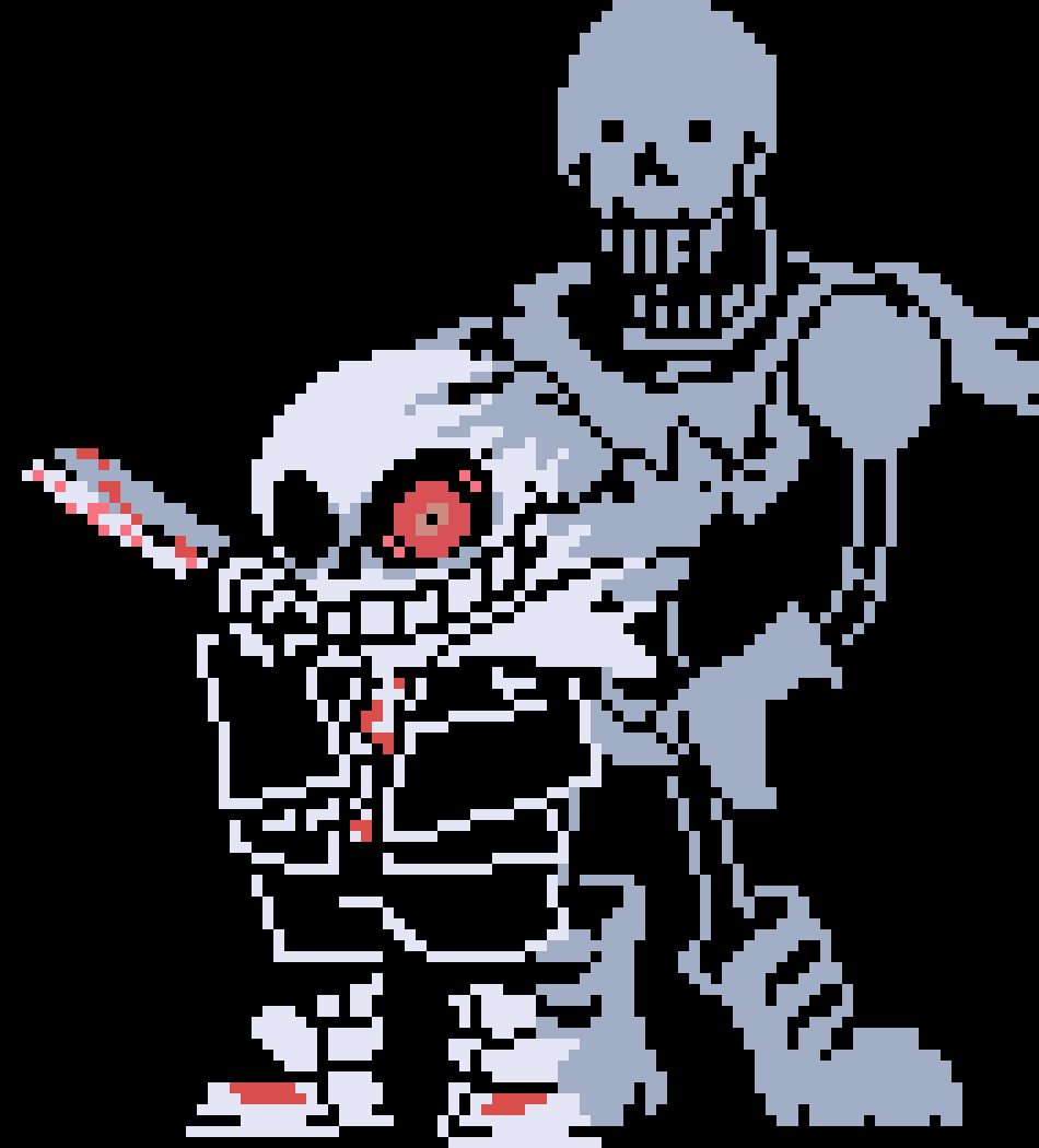 [59d515] -he walks into his broken down house and gives the box to papyrus- They were having a party.